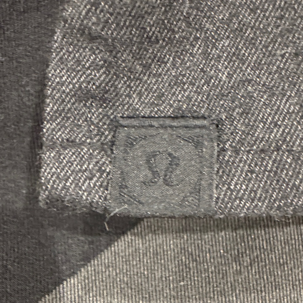 lululemon athletica Black and Gray Plaid Shirt - Picture 2 of 3